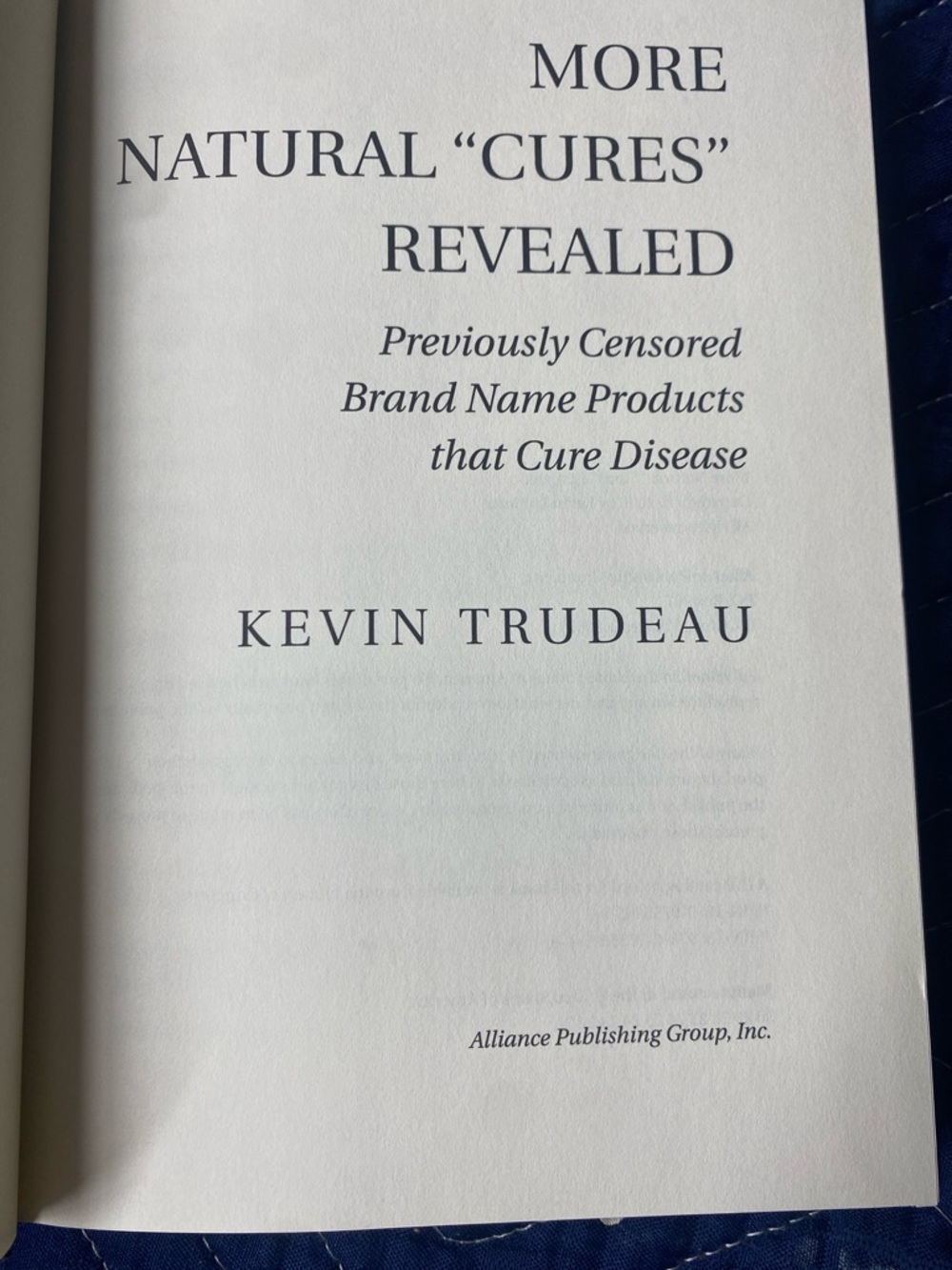 MORE Natural "Cures" Revealed — Book (Black, Red) - Picture 9 of 11